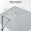 PURPLE LEAF UV Resistant Patio Umbrella Affordable Outdoor Umbrella with Base
