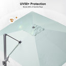 PURPLE LEAF UV Resistant Patio Umbrella Affordable Outdoor Umbrella with Base