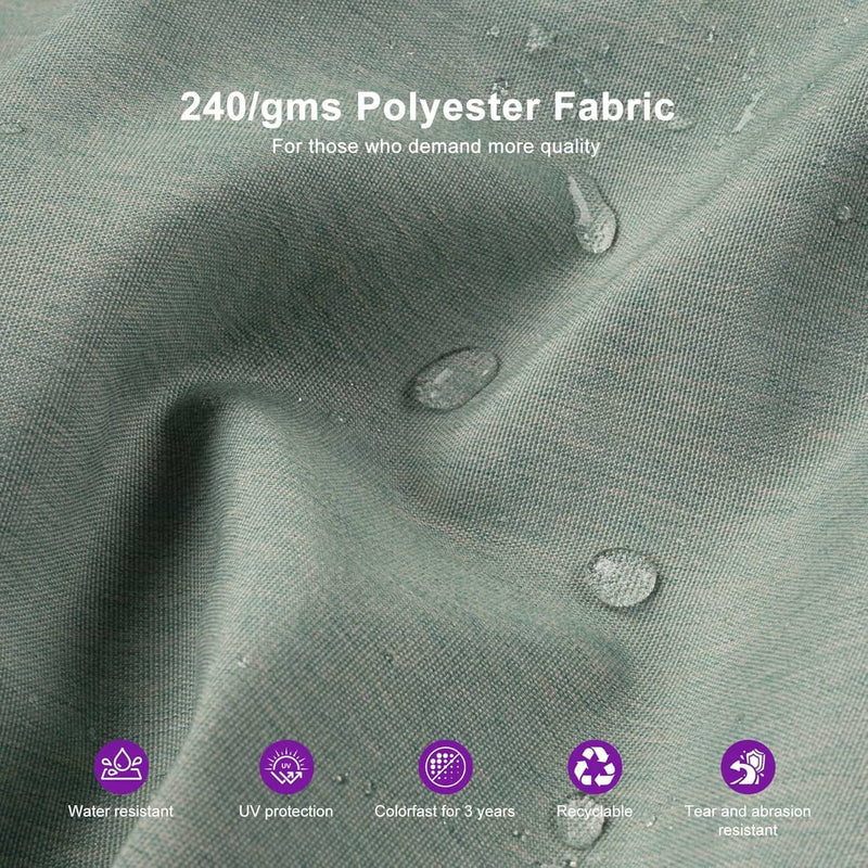 PURPLE LEAF UV Resistant Patio Umbrella Affordable Outdoor Umbrella with Base