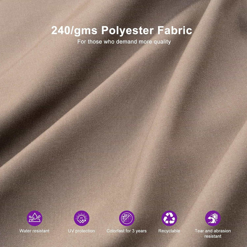 PURPLE LEAF UV Resistant Patio Umbrella Affordable Outdoor Umbrella with Base