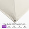 PURPLE LEAF Wood Grain Patio Umbrella with Base, Large Cantilever Umbrella for Garden