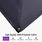 PURPLE LEAF Wood Grain Patio Umbrella with Base, Large Cantilever Umbrella for Garden