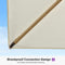 PURPLE LEAF Wood Grain Patio Umbrella with Base, Large Cantilever Umbrella for Garden
