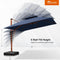PURPLE LEAF SUNBRELLA Cantilever Umbrella Deluxe Wood Pattern Patio Umbrella