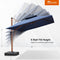 PURPLE LEAF SUNBRELLA Cantilever Umbrella Deluxe Wood Pattern Patio Umbrella