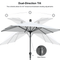 PURPLE LEAF Crank and Tilt Table Umbrella Outdoor Patio Market Umbrella with Visible Hand Crank System