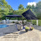 PURPLE LEAF Best Square Cantilever Pool Umbrella Outdoor Patio Sun Porch Umbrella