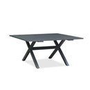 PURPLE LEAF Outdoor Dining Table Sleek Aluminum Frame Modern Outdoor Table for Deck Backyard Dining Gatherings