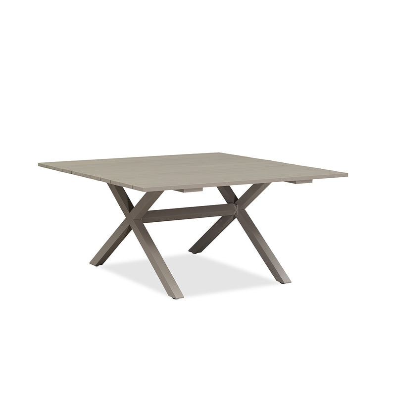 PURPLE LEAF Outdoor Dining Table Sleek Aluminum Frame Modern Outdoor T