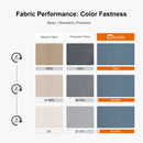 Clearance - PURPLE LEAF OPEN BOX SUNBRELLA Cantilever Umbrella Grey Aluminum Patio Umbrella