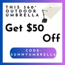 PURPLE LEAF 10 ft Square Offset Sunny Umbrella with 360° rotating handle - Purple Leaf Garden