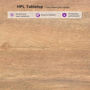 PURPLE LEAF 7 / 9 / 11 pcs Outdoor Dining Set Patio Dining Furniture for Lawn Backyard Deck Brown