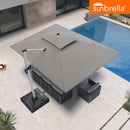 PURPLE LEAF Premium Patio Umbrella Classic SUNBRELLA Cantilever Umbrellas