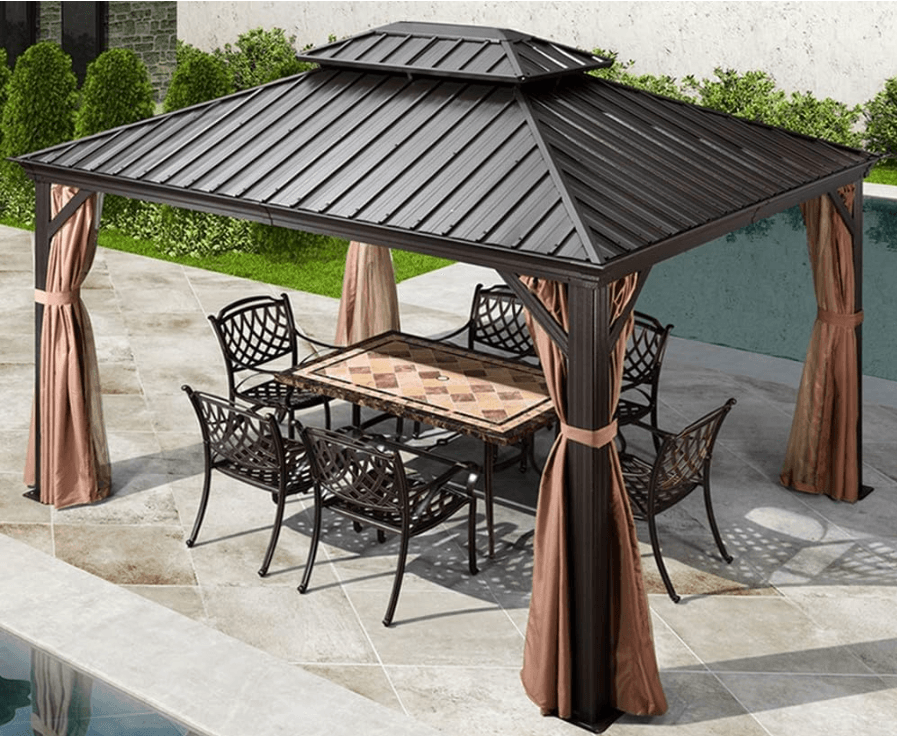Privacy Curtains for Hardtop Gazebos | Versatile Outdoor Décor