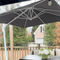 PURPLE LEAF White Outdoor Patio Umbrella Economical Large Patio Umbrellas - Purple Leaf Garden