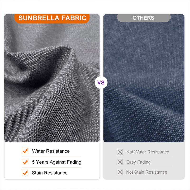 PURPLE LEAF Premium Patio Umbrella Classic SUNBRELLA Cantilever Umbrellas