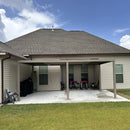 PURPLE LEAF Athena Louvered Pergola Modern Champagne Pergola with Adjustable Roof for Deck Backyard Garden