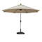 PURPLE LEAF Deluxe Aluminum Market Umbrella, Outdoor Table Umbrella for Patio, Porch