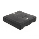 PURPLE LEAF Large Square Patio Cantilever Umbrella With Base for Garden Pool Porch