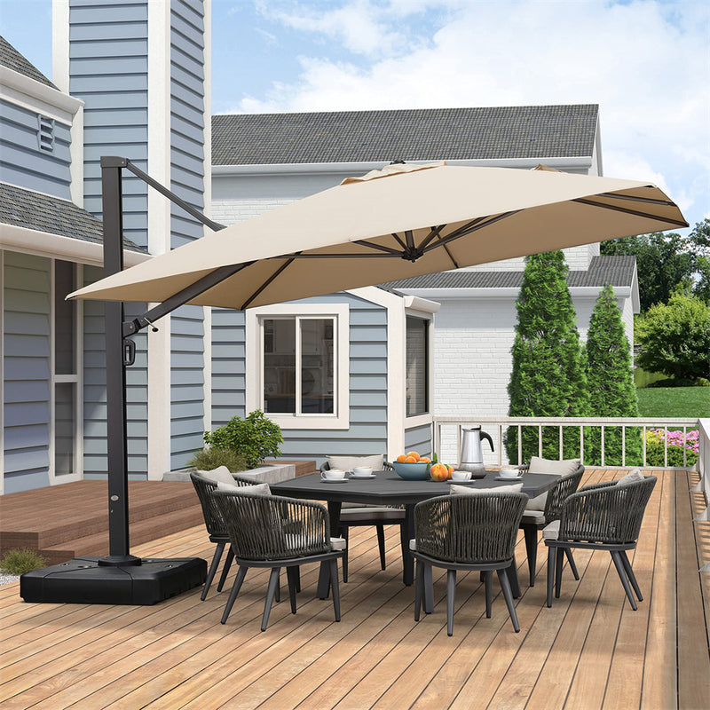 best offset cantilever patio umbrella