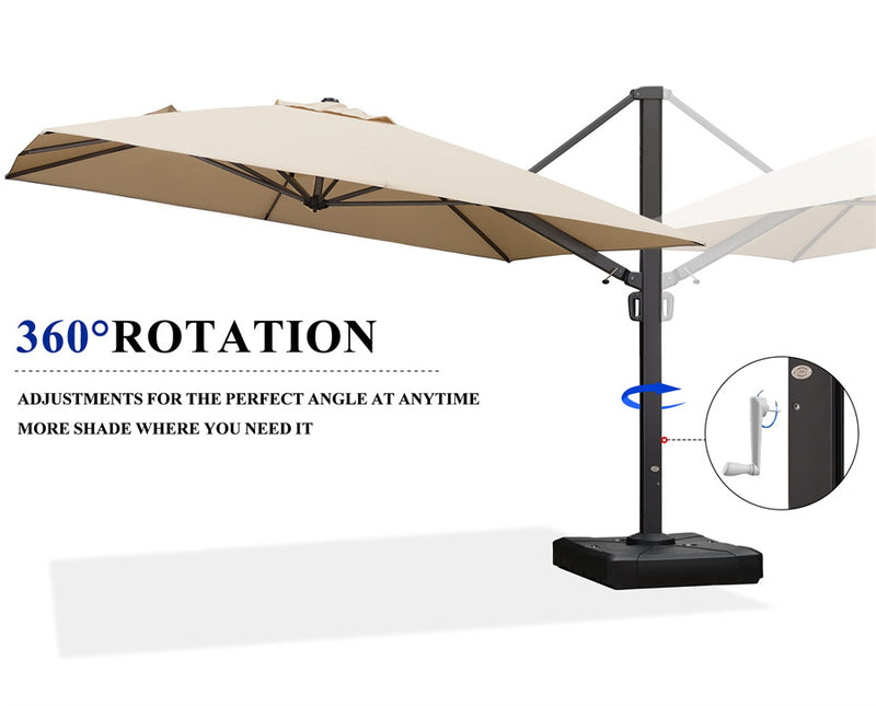 cantilever patio umbrella with tilt