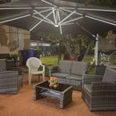 cantilever patio umbrella with lights