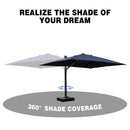 12 foot offset patio umbrella