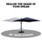 12 foot offset patio umbrella