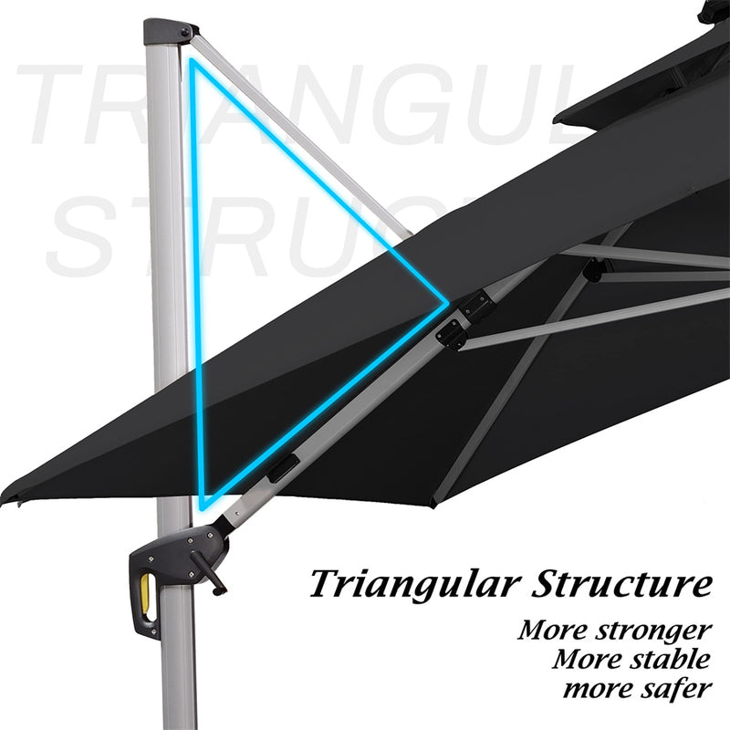patio umbrella with stand included