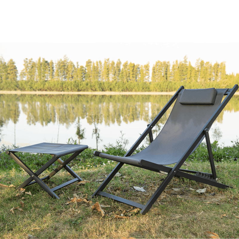 Clearance - PURPLE LEAF Outdoor foldable Camping Chairs - Purple Leaf Garden