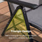 OPEN BOX I PURPLE LEAF Outdoor Zero Gravity Patio Recliner Chair - Purple Leaf Garden