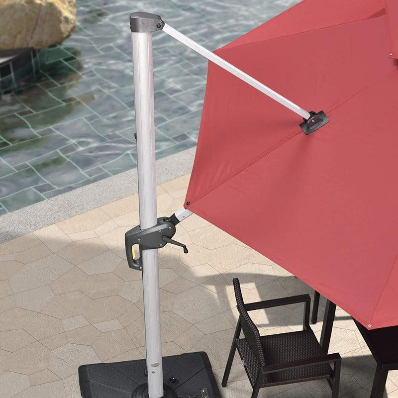 patio umbrella with stand included