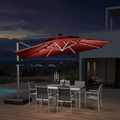 adjustable height patio umbrella