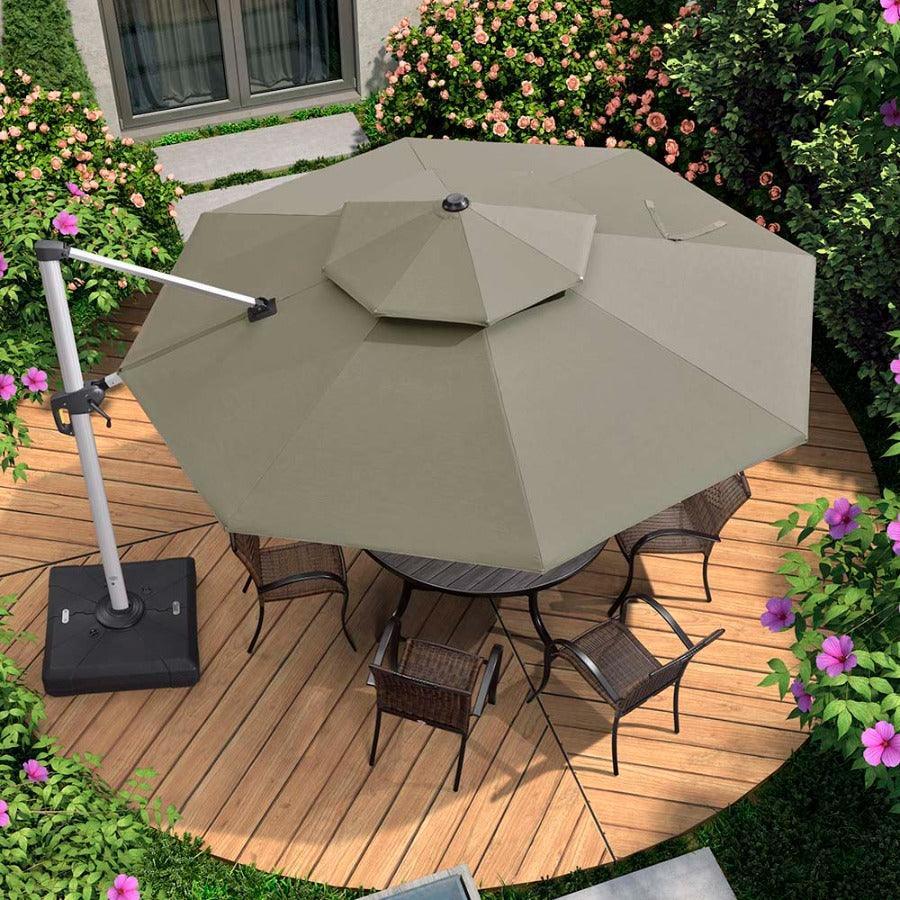 Open Box Sunbrella 11ft Round Umbrella