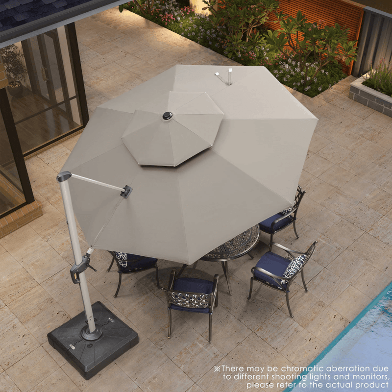 outdoor umbrella rectangular sunbrella