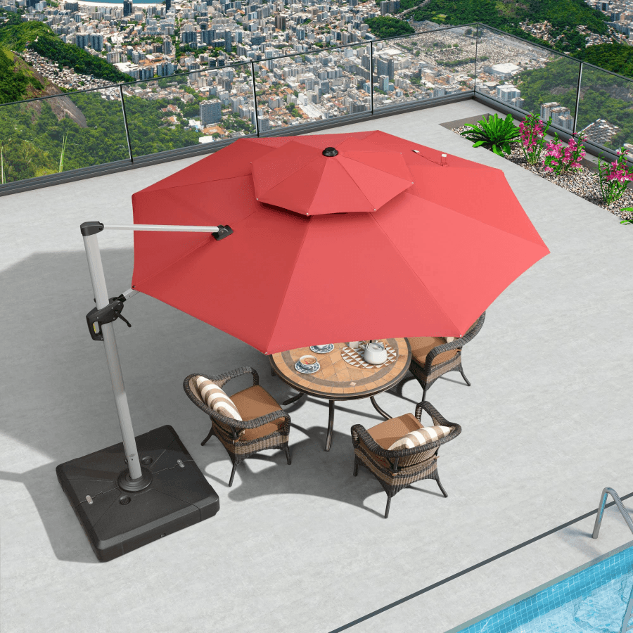 Home All Products Purple Leaf Double Top 360 Degree Rot