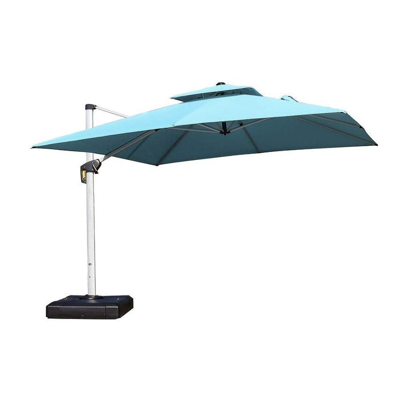 PURPLELEAF patio umbrella Turquoise Blue/12'×12’