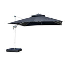 PURPLELEAF patio umbrella Black/9'×9’