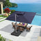 PURPLELEAF patio umbrella Navy Blue/9'×11’