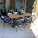 customer review photo,patio dining set with sunshine