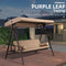 PURPLE LEAF Outdoor Porch Swing