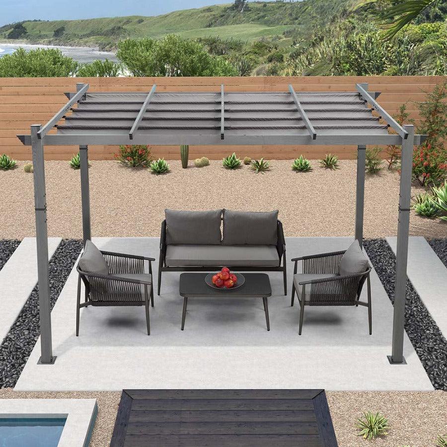 Retractable Pergola Canopy | Adjustable Shade & Airflow