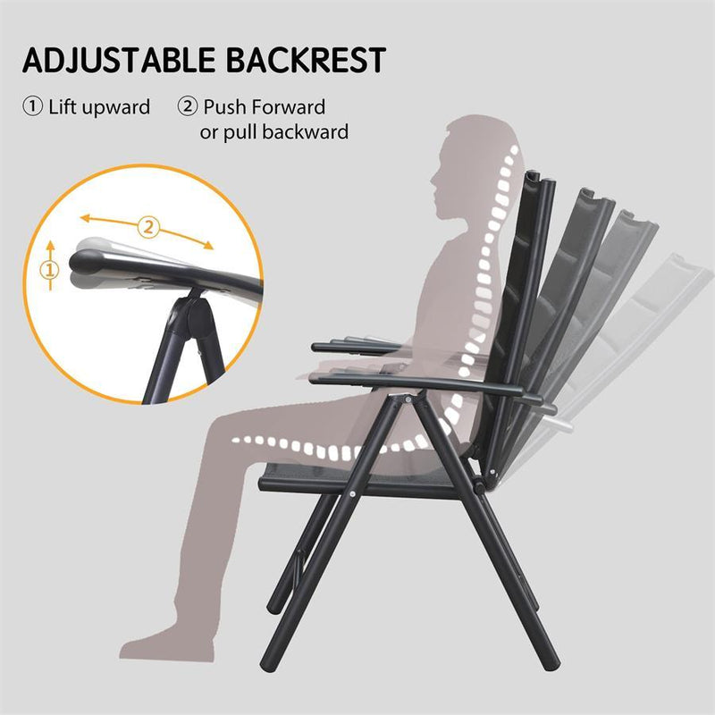 9 Pieces black Cotton-padded Seat detail image
