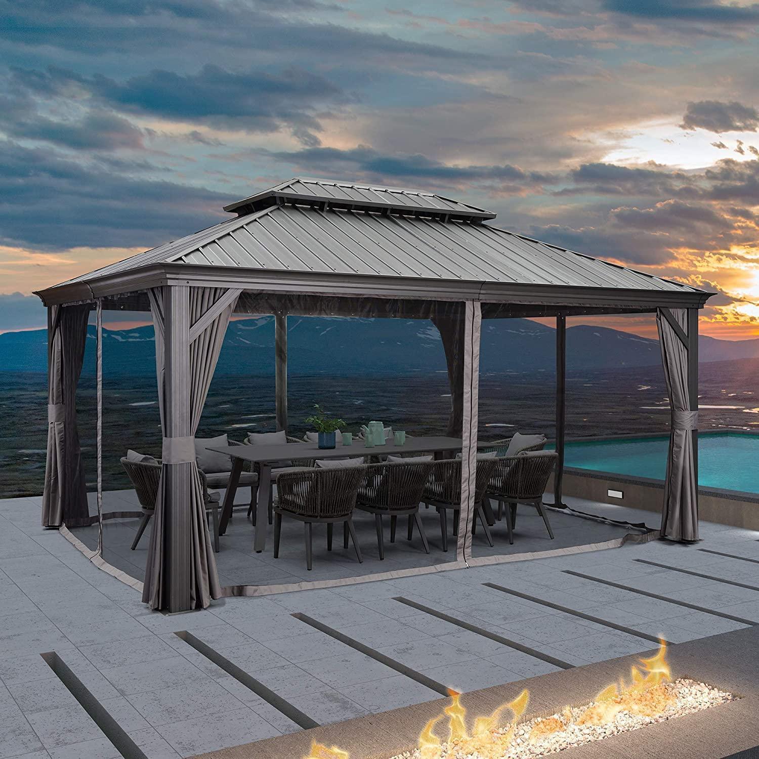 再入荷のおすすめ最新情報 purple-leaf-patio-gazebo-for- ウェア