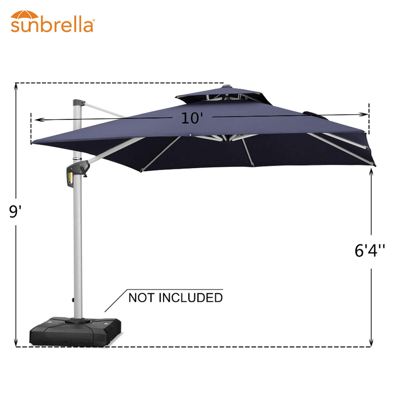 patio umbrella with sunbrella fabric